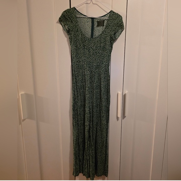 Reformation Green Floral Jumpsuit - Picture 2 of 10